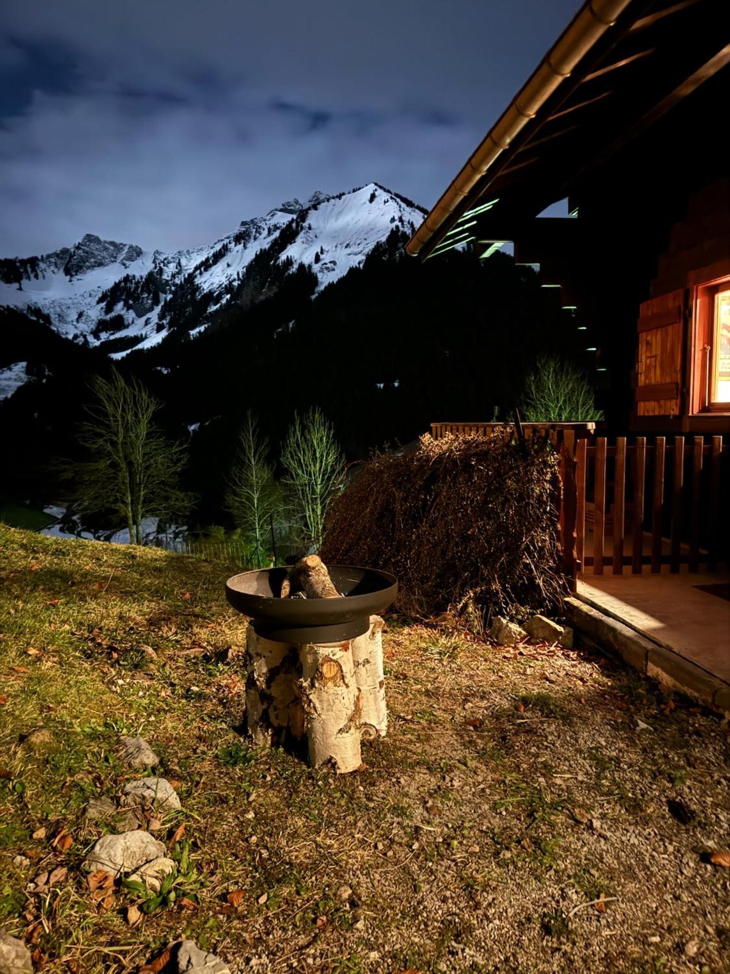 Charming, Cosy Chalet Nestled In A Breathtaking Surrounding With Spectacular, Stunning Mountain Views Abondance Buitenkant foto