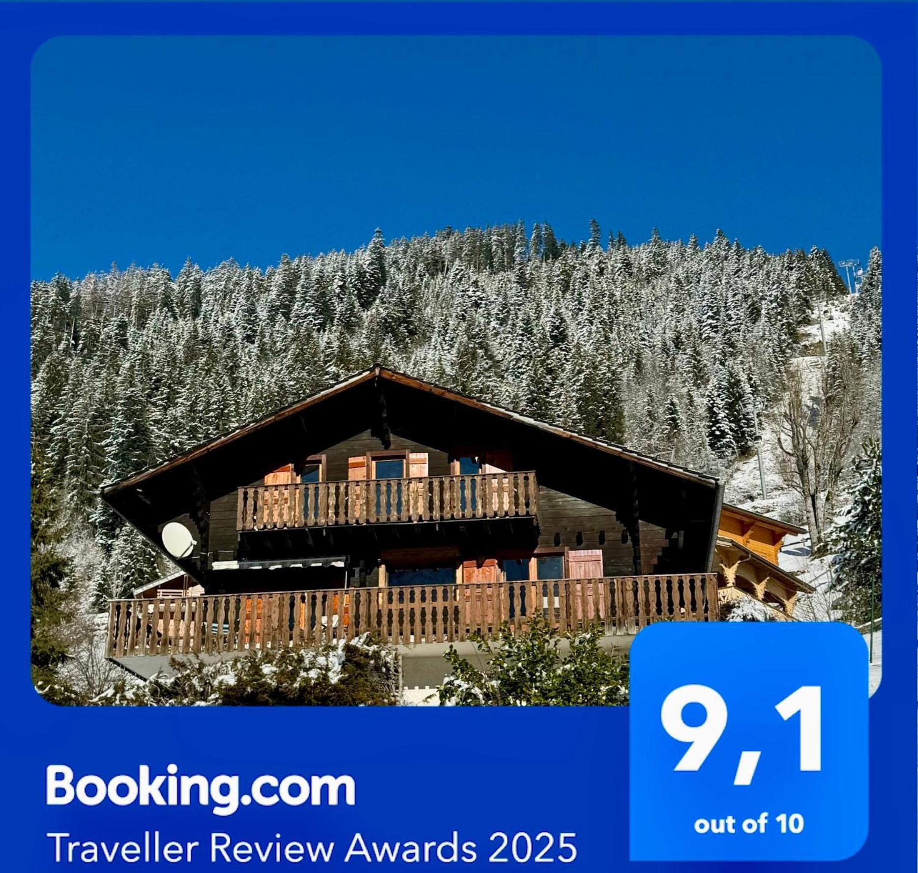 Charming, Cosy Chalet Nestled In A Breathtaking Surrounding With Spectacular, Stunning Mountain Views Abondance Buitenkant foto